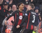 Bournemouth enjoy night to remember as 10-man Milan fail to weather storm
