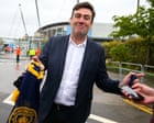 Burnham’s meeting with Manchester City chair and other contacts with club disclosed