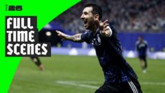 احتفال الأرجنتين بالتأهل إلى نهائي كأس العالم